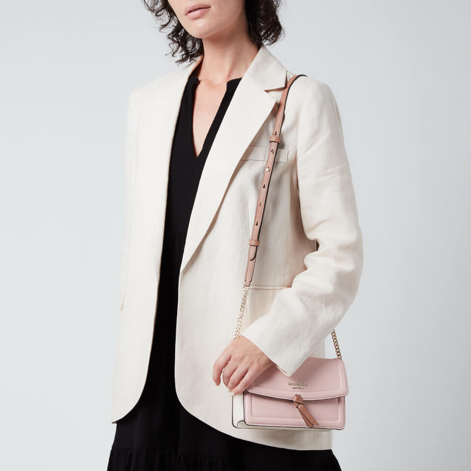 Kate Spade New York Women's Knott Flap Cross Body Bag - Chalk Pink Multi