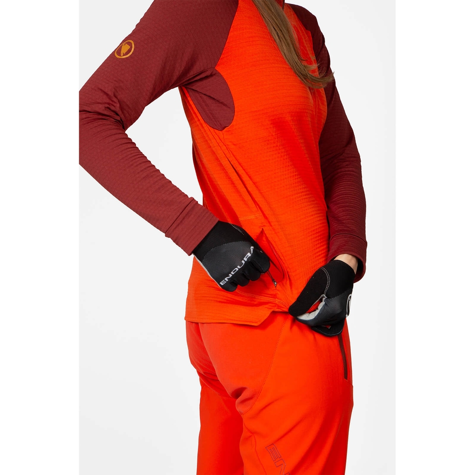 SingleTrack Fleece für Damen - Schwarz