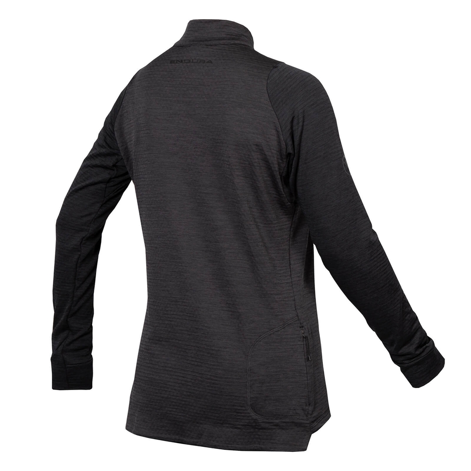 SingleTrack Fleece für Damen - Schwarz
