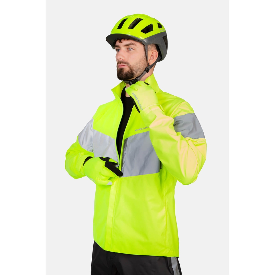 Men's Urban Luminite EN1150 Waterproof Jacket - Hi-Viz Yellow