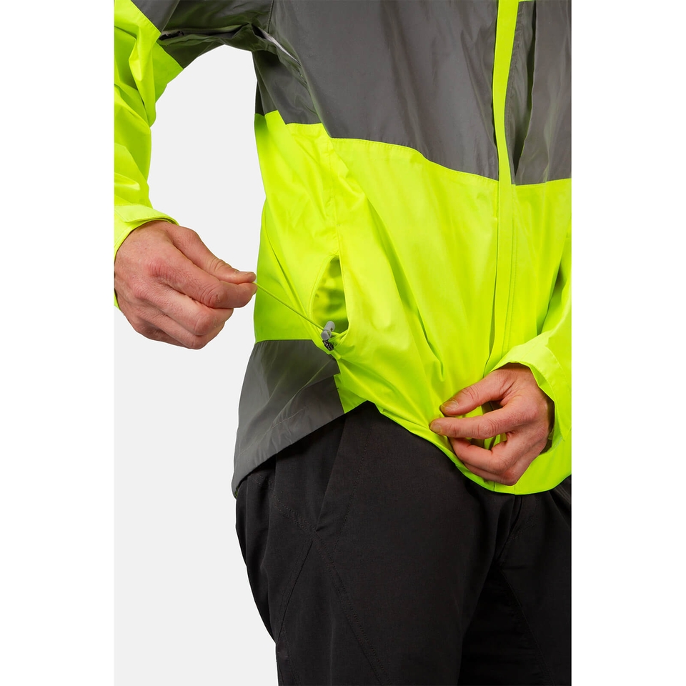 Men's Urban Luminite EN1150 Waterproof Jacket - Hi-Viz Yellow