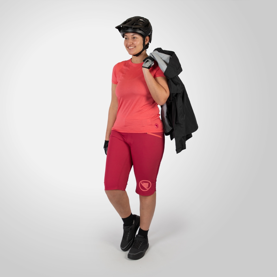 SingleTrack Jacke II für Damen - Schwarz