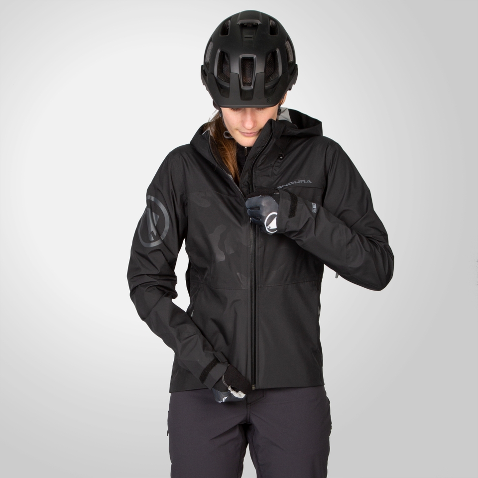 SingleTrack Jacke II für Damen - Schwarz