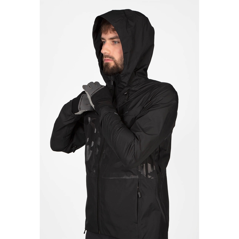 Men's SingleTrack Waterproof Jacket II - Black