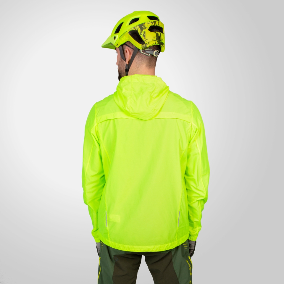 Men's Hummvee Windproof Shell Jacket - Hi-Viz Yellow