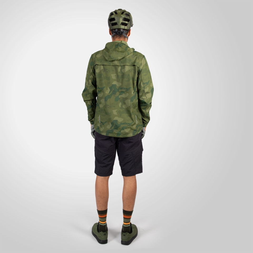 Hummvee Windproof Shell Jacket - Olive Green