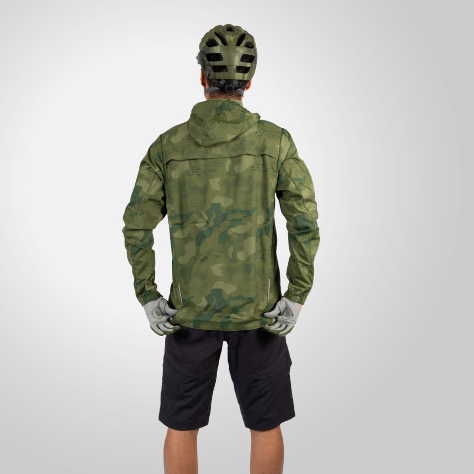 Hummvee Windproof Shell Jacket - Olive Green