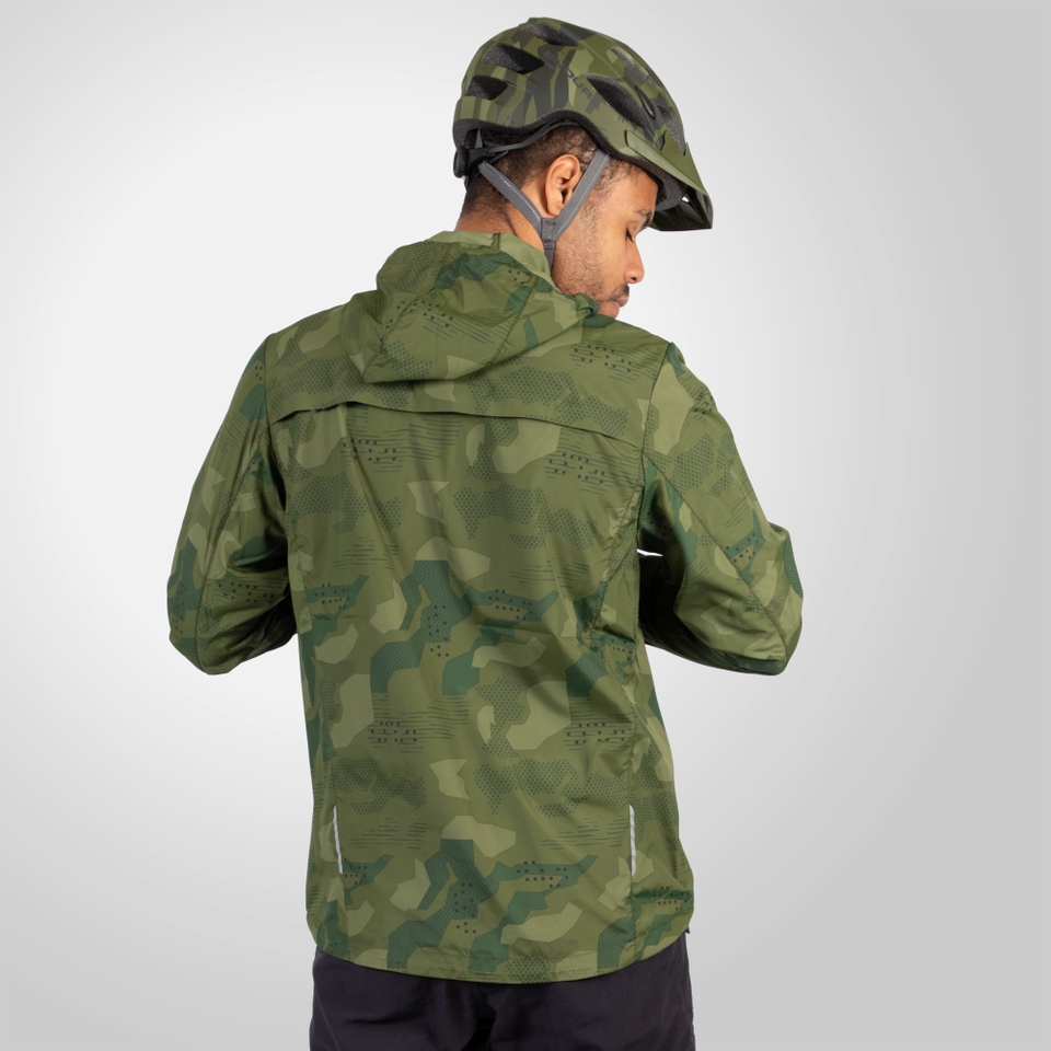 Hummvee Windproof Shell Jacket - Olive Green