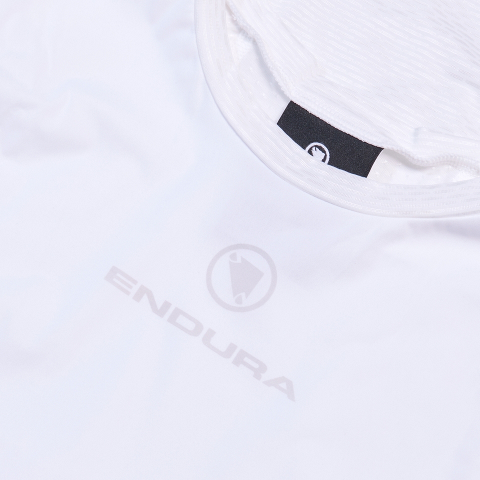 Ärmelloses Translite Winddichtes Baselayer für Herren - Weiß