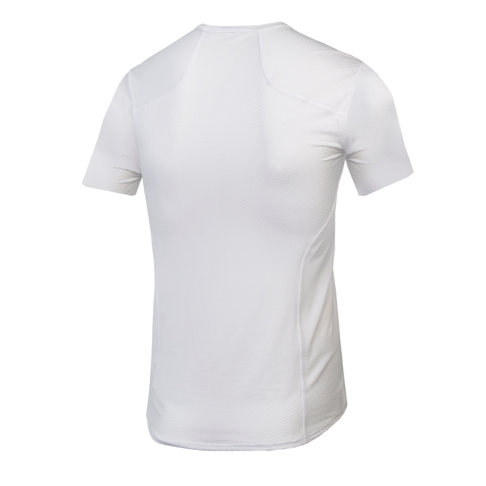 Kurzarm Translite Baselayer für Herren - Weiß