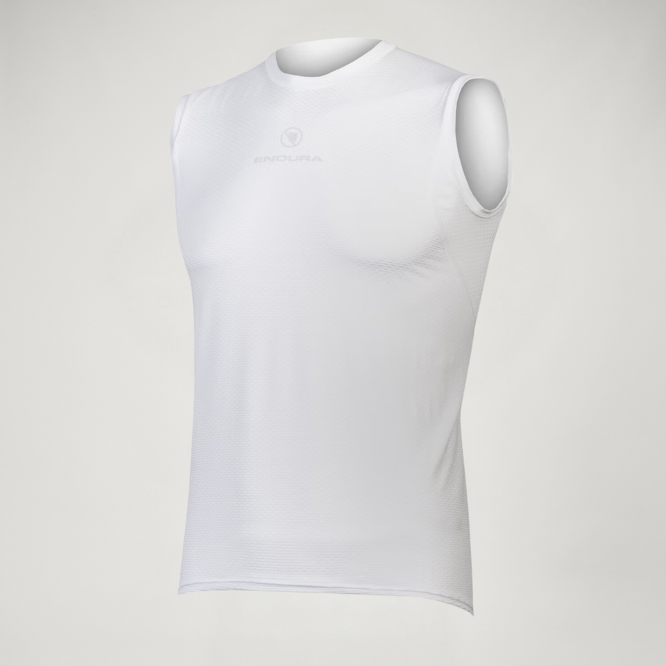 Translite Ärmelloses Baselayer für Herren - Weiß