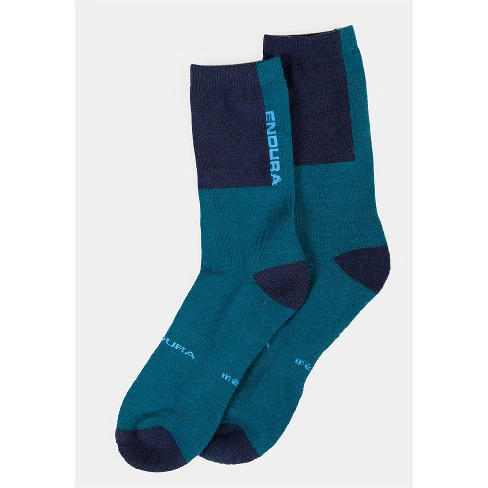 BaaBaa Merino Wintersocken (Einzelpack) für Herren - Electric Blue