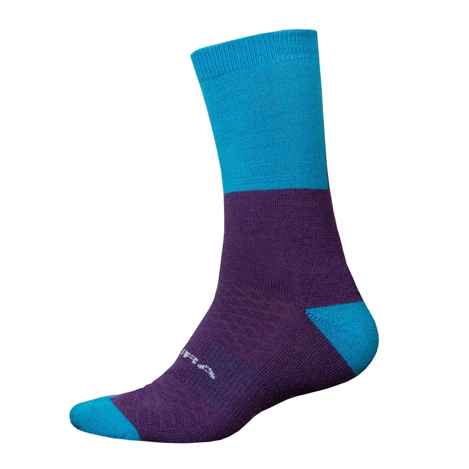 Unisex Baabaa Merino Winter Socks - Electric Blue