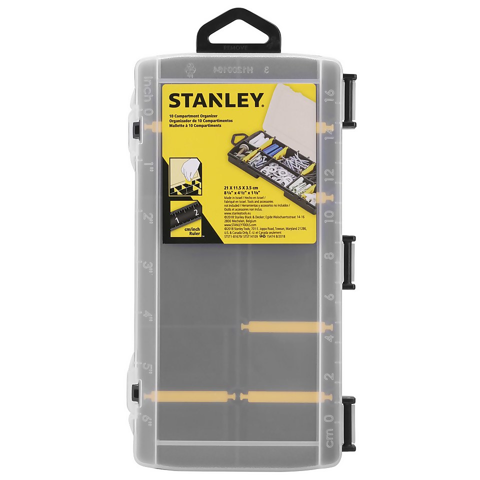 Stanley 10 Compartment Organiser