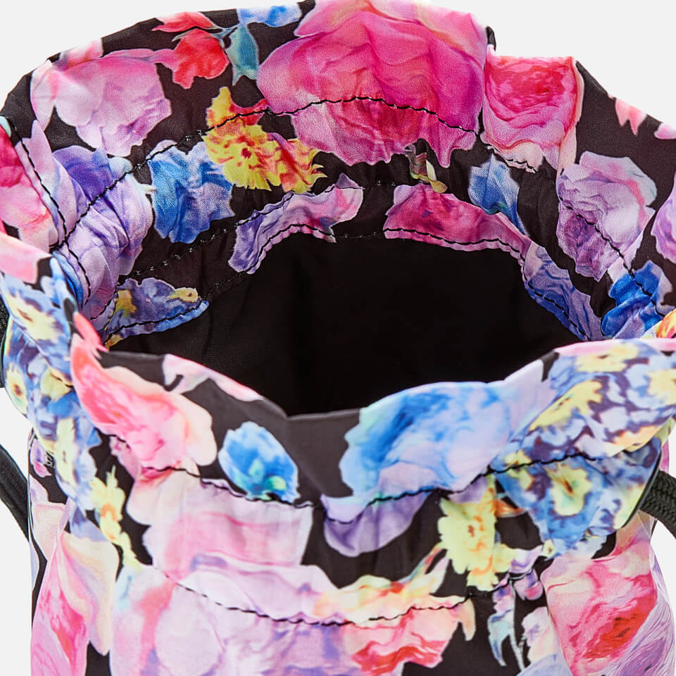 Ganni Women's Floral Recycled Tech Bag - Multi Colour