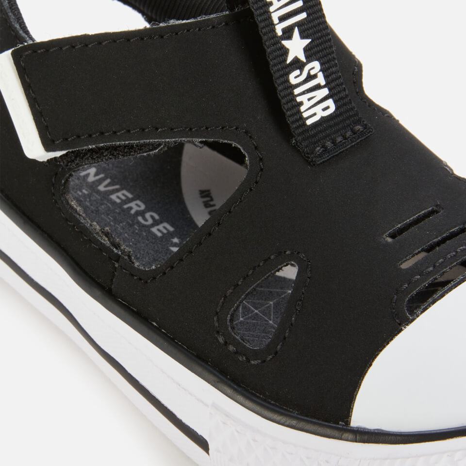 Converse Toddlers Chuck Taylor All Star Superplay Sandal Ox Sandals Black Allsole