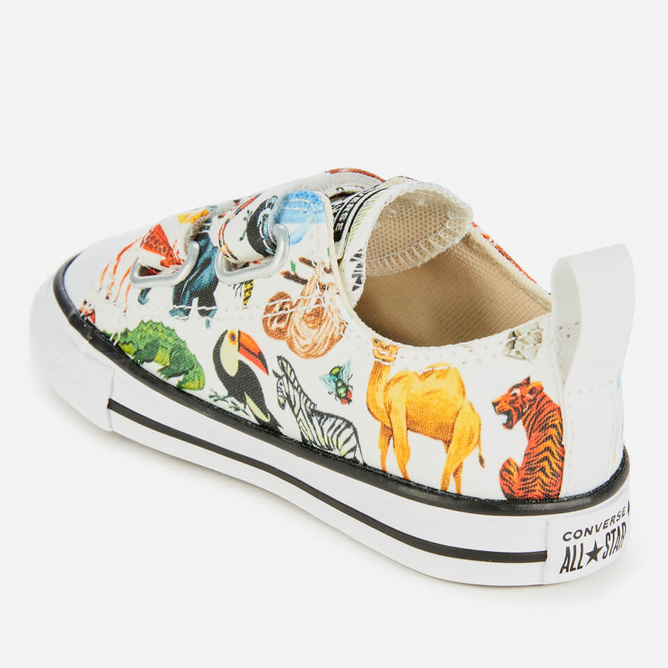 Converse ctas ox 2v science class animal print infant trainer clearance