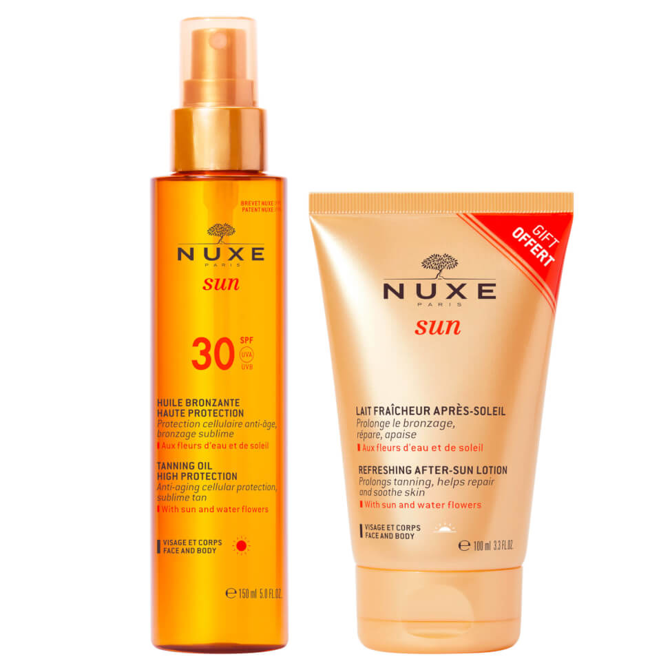 NUXE SPF30 Tanning Oil and Aftersun Set