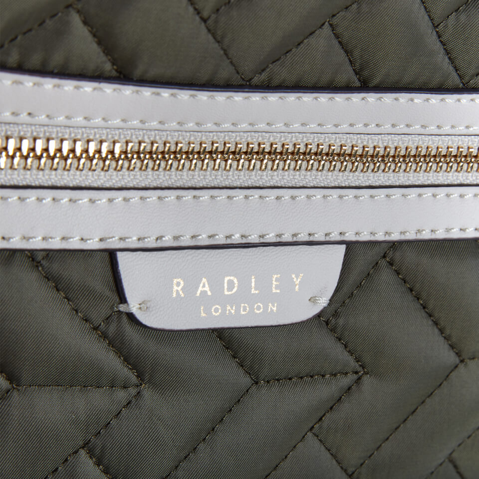 Radley Women's Finsbury Park Quilt Small Ziptop Cross Body Bag - Khaki