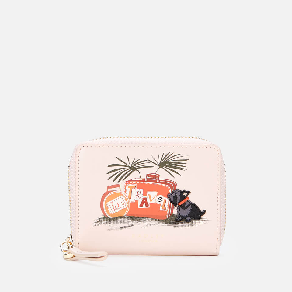 Radley Women's Lets Travel Small Zip Around Wallet - Blush