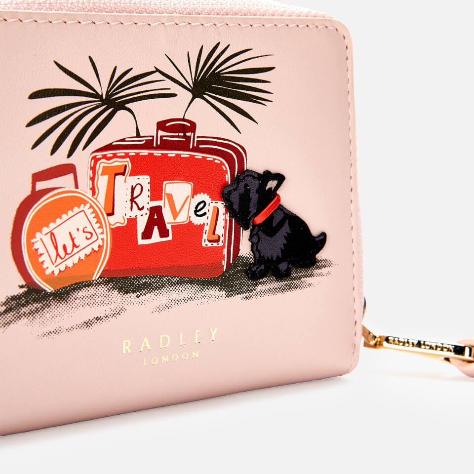 Radley Women's Lets Travel Small Zip Around Wallet - Blush