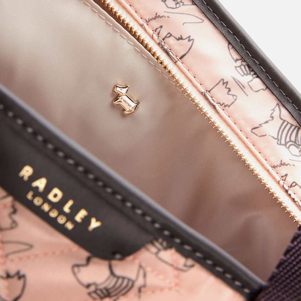 Radley Women's Maple Cross - Signature Quilt Large Ziptop Shoulder Bag - Blush
