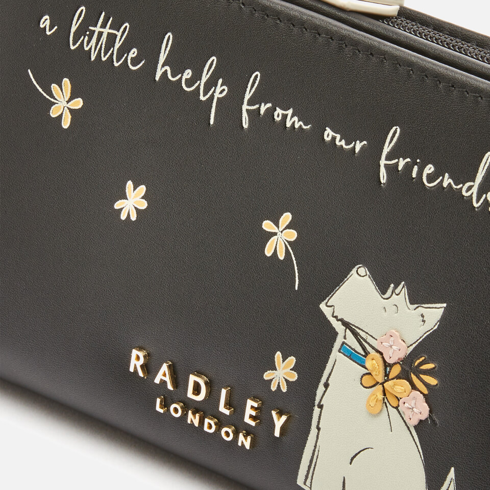 Radley Women's With A Little Help Medium Bifold Wallet - Black