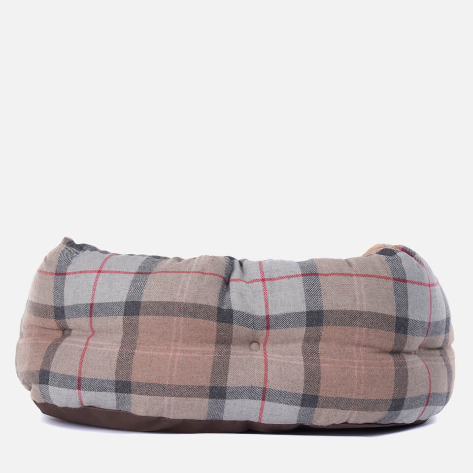 Barbour Dogs Luxury Tartan Bed - Classic/Olive