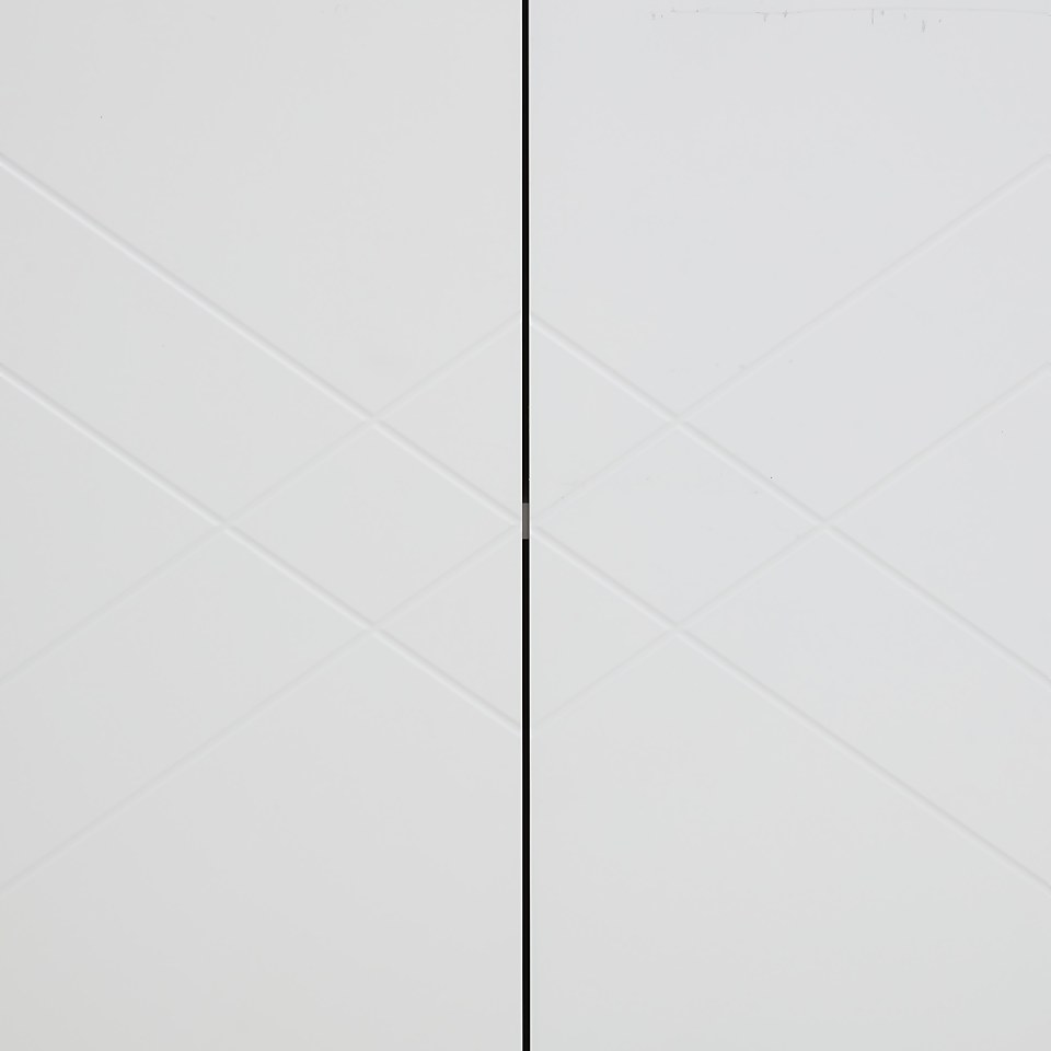 Hamilton Hallway Cabinet - White