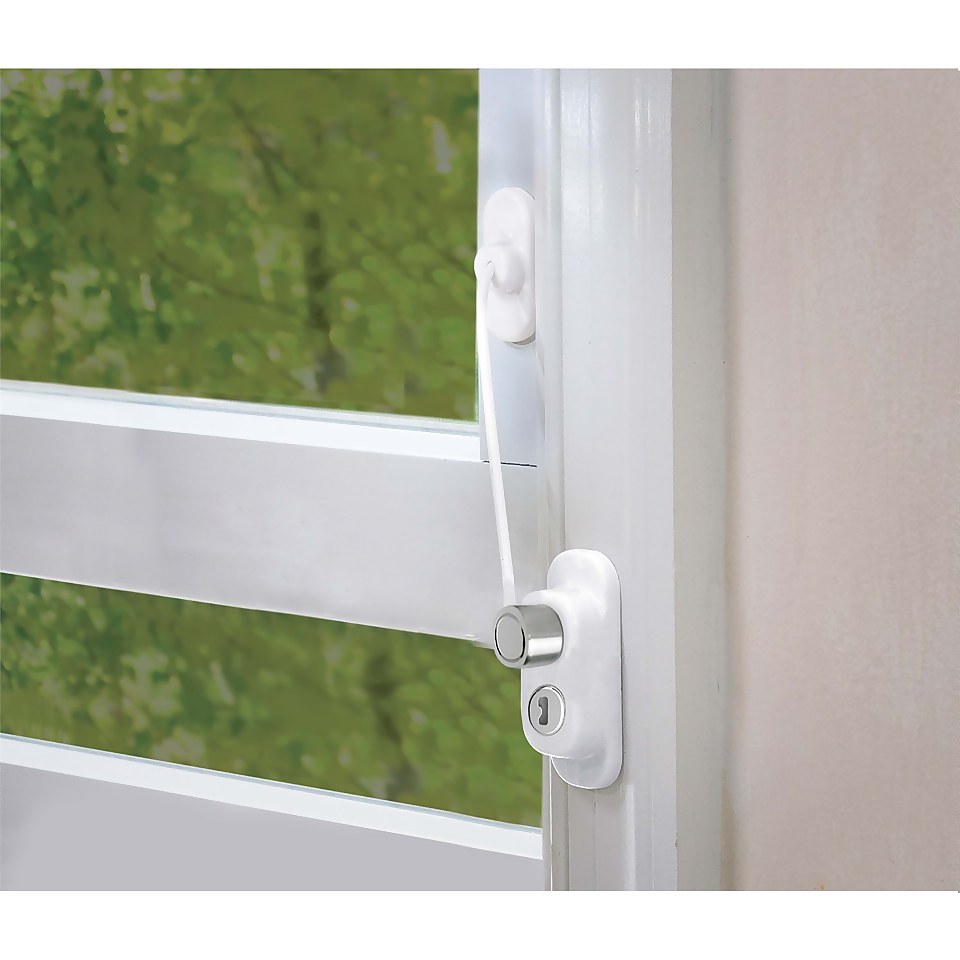 Dreambaby Breezz-Safe Window Restrictor - White