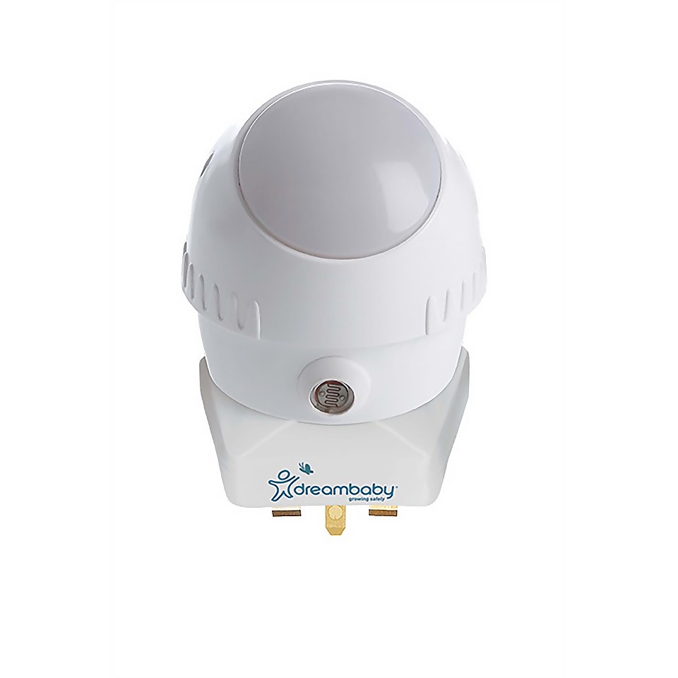 Dreambaby Auto-Sensor Swivel LED Night Light - White