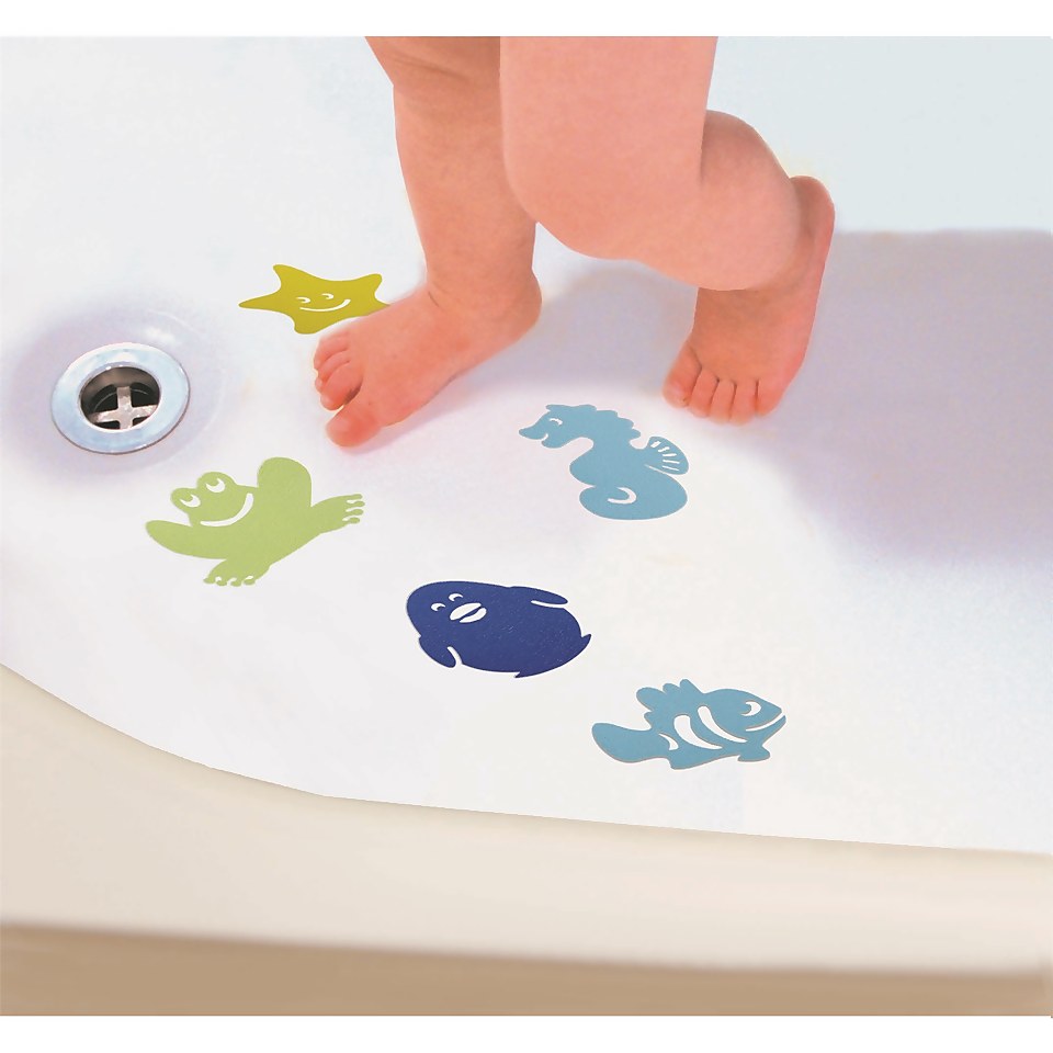 Dreambaby Anti-Slip Adhesive Bath Mats - 10 Pack