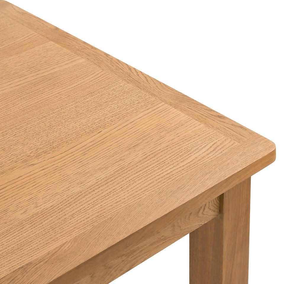 Norbury 6 Seater Dining Table - Oak