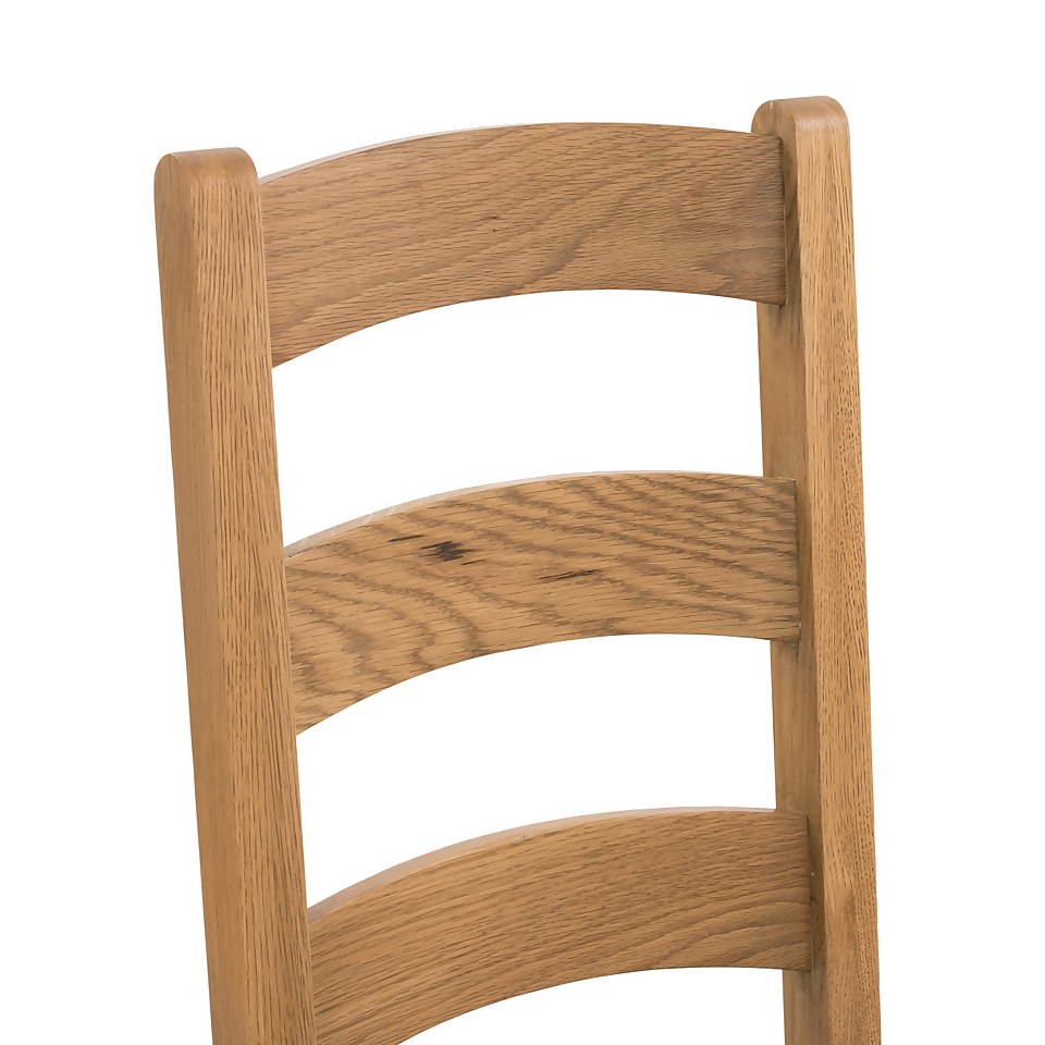 Norbury Dining Chair - Set of 2 - Oak