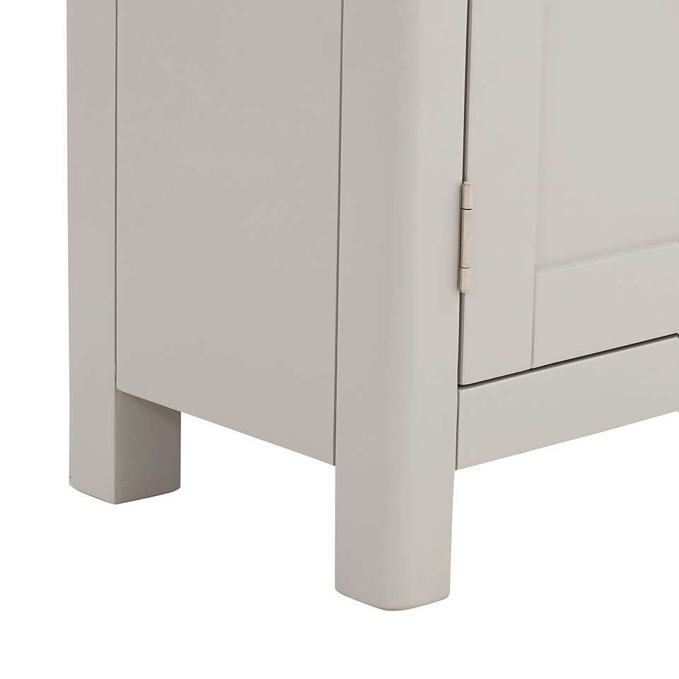 Norbury Petite Cabinet - Grey