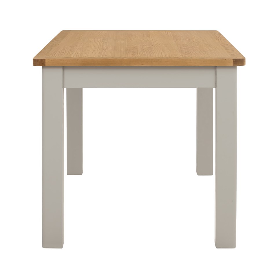 Norbury 6 Seater Dining Table - Grey
