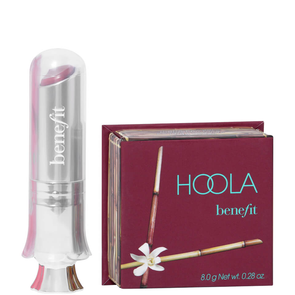 benefit Lets Kiss and Hoola Colour Lip Balm and Matte Bronzer Duo