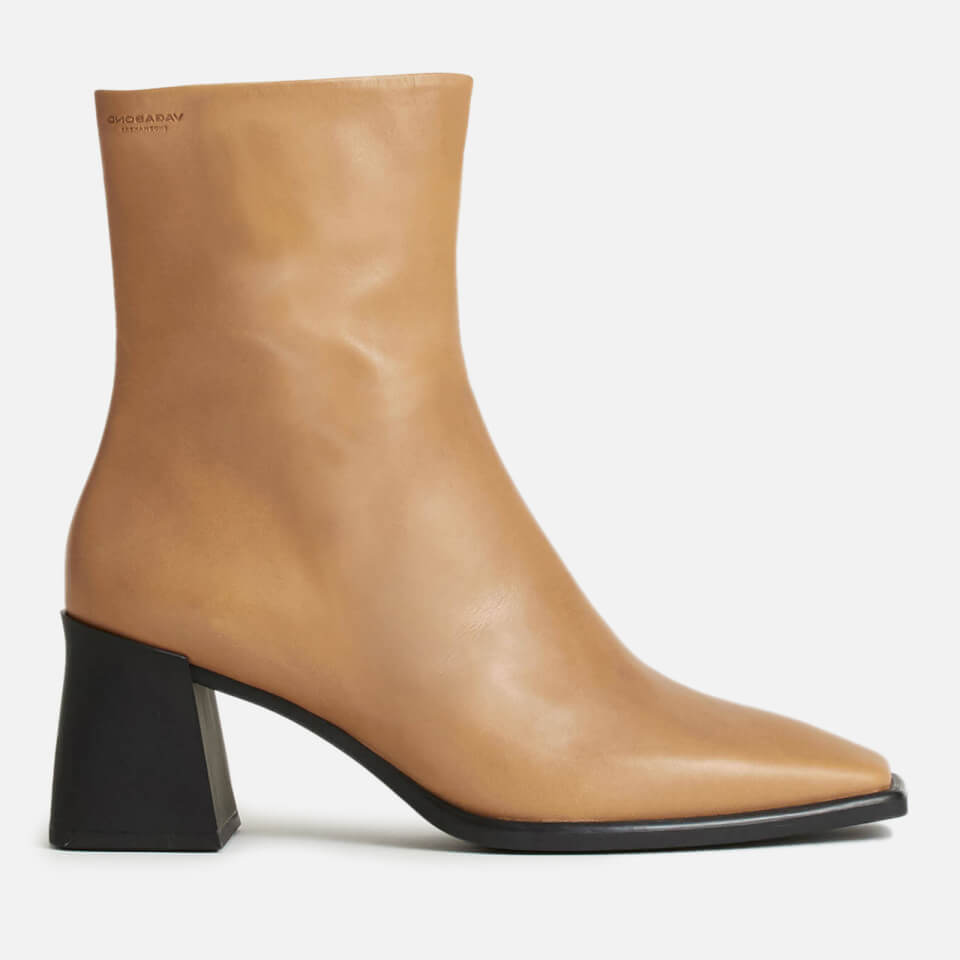 Vagabond Women's Hedda Leather Heeled Boots - Harvest