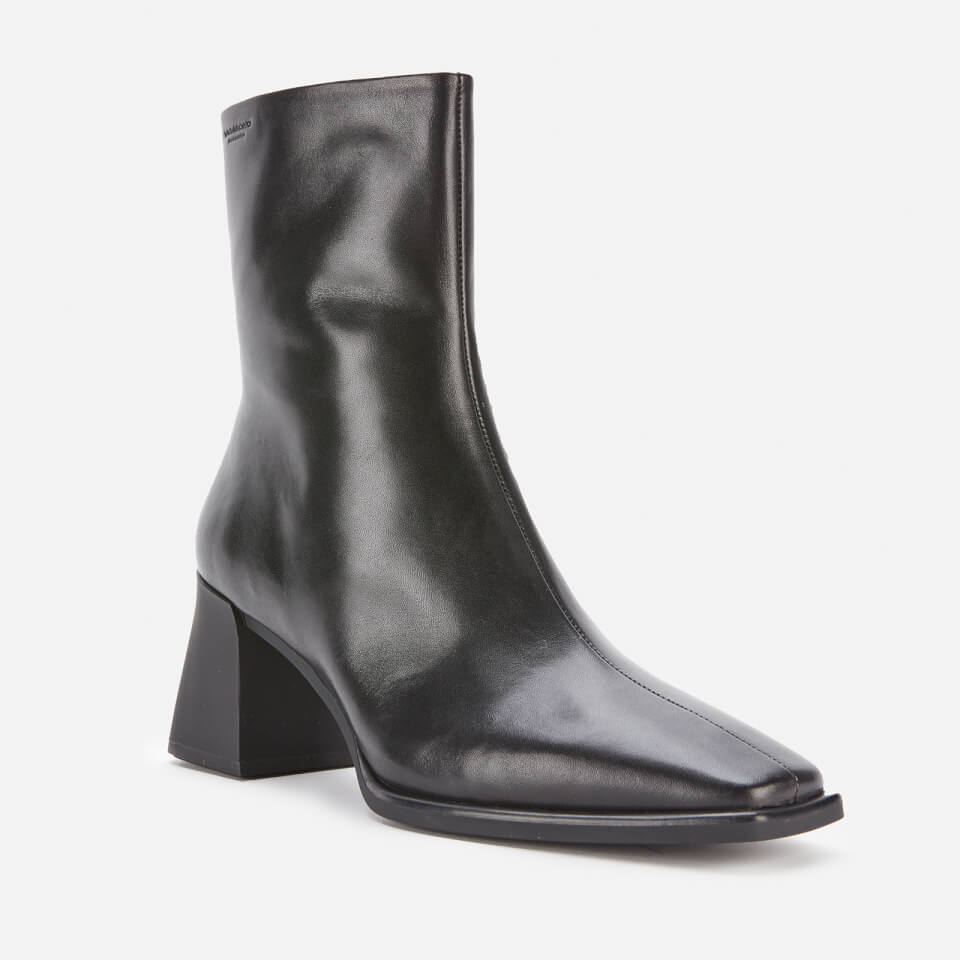 Vagabond Women's Hedda Leather Heeled Boots - Black | Worldwide ...