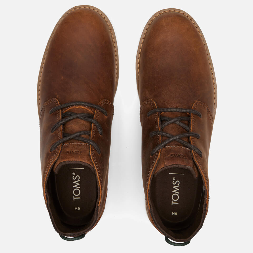 TOMS Men's Navi Waterproof Chukka Boots - Brown