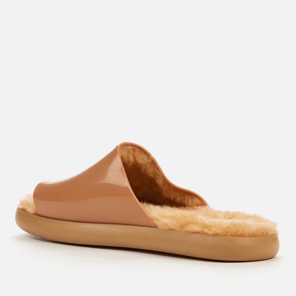 Melissa Women's Fluffy Slide Sandals - Sand