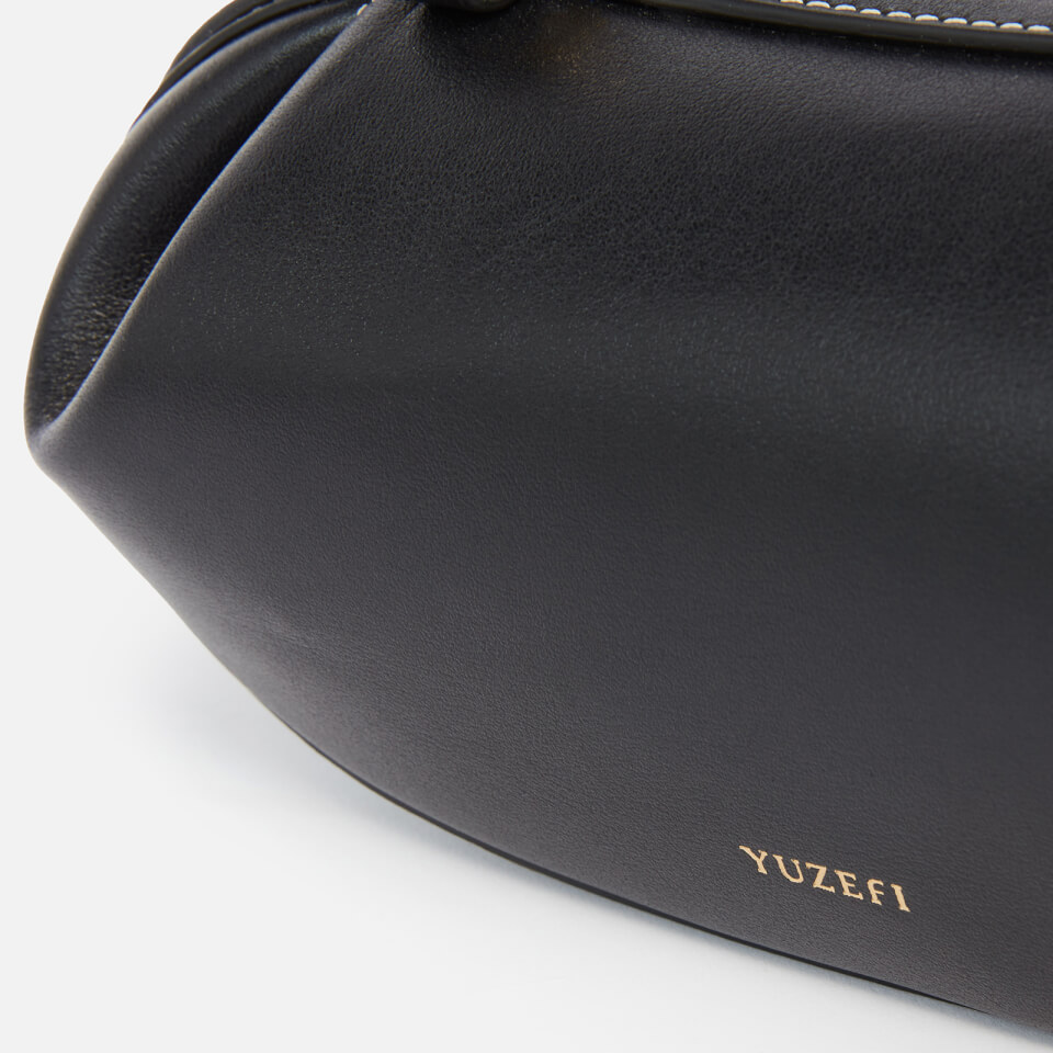 Yuzefi Women's Brioche Small Tote Bag - Black