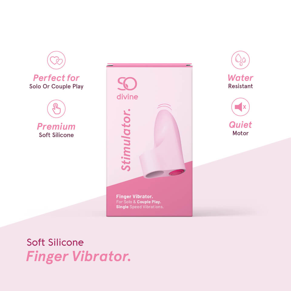 So Divine Self Pleasure Vibrating Finger Stimulator