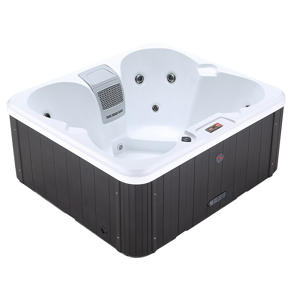 Gander 4-Person Patio Spa with Insulated Cover