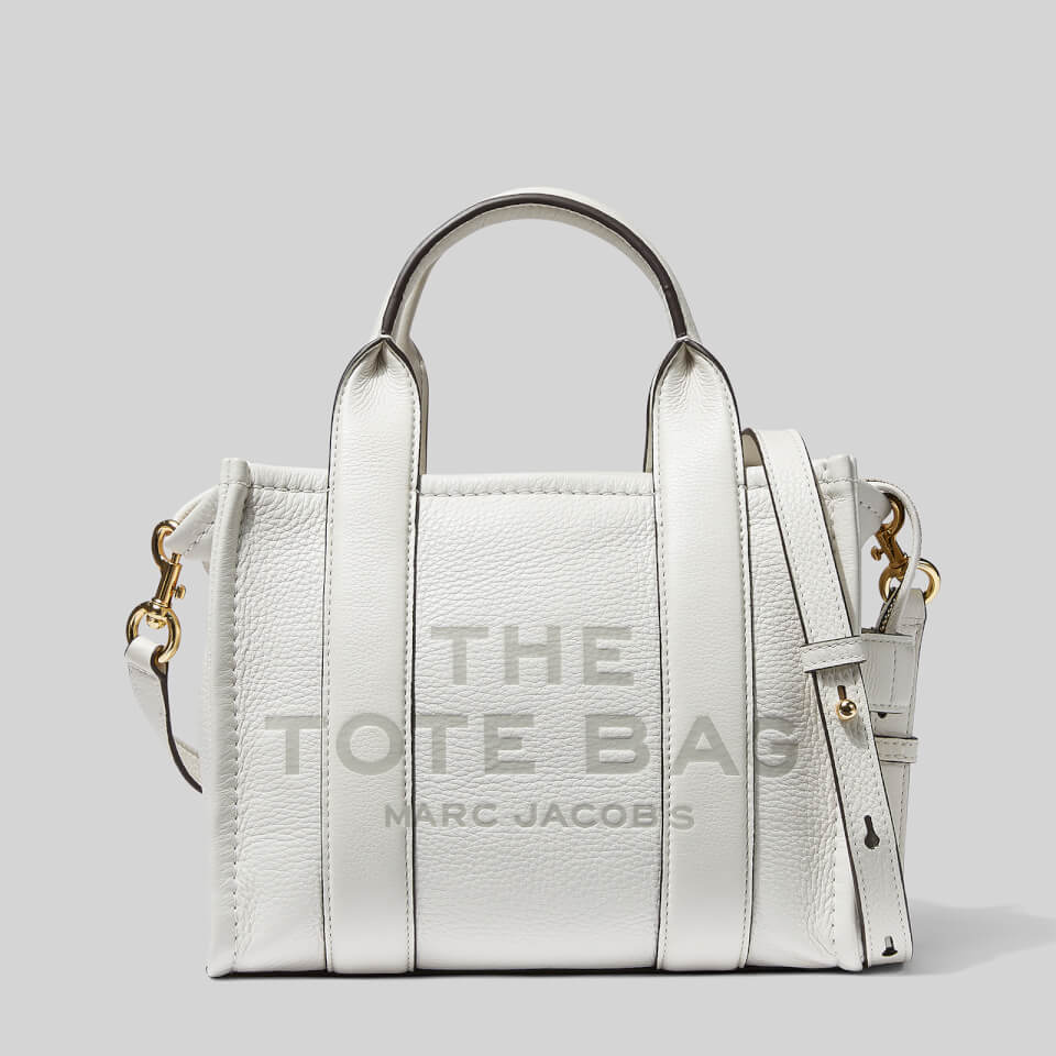 Marc Jacobs Leather Small Tote Bag Cotton