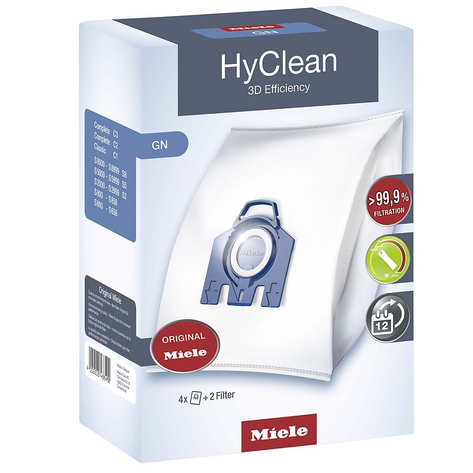 Miele HyClean 3D Efficiency Dustbag type GN