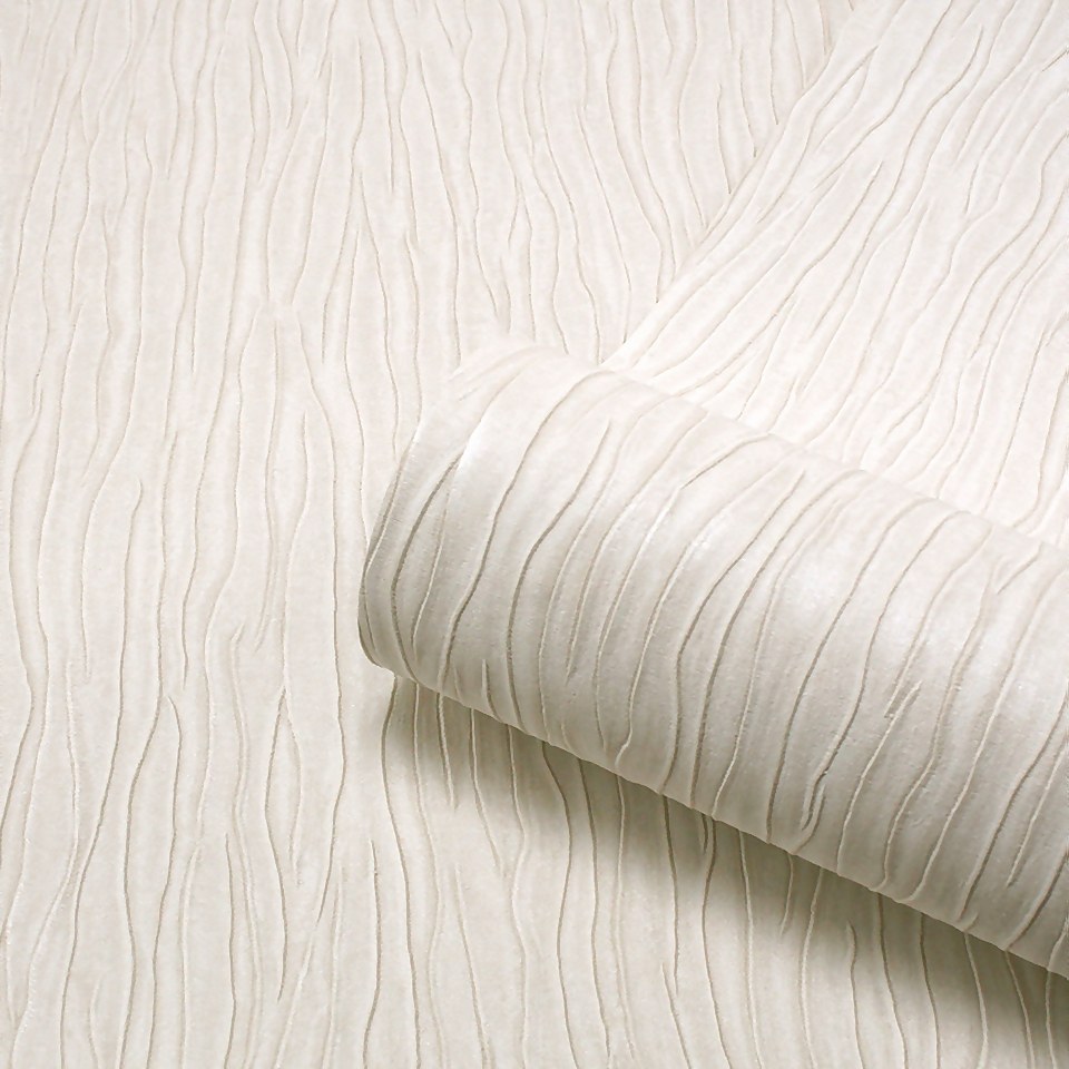 Belgravia Decor Tiffany Cream Texture Wallpaper Homebase