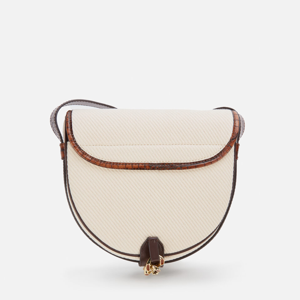 See by Chloé Women's Recycled Mara Canvas Shoulder Bag - Cement Beige