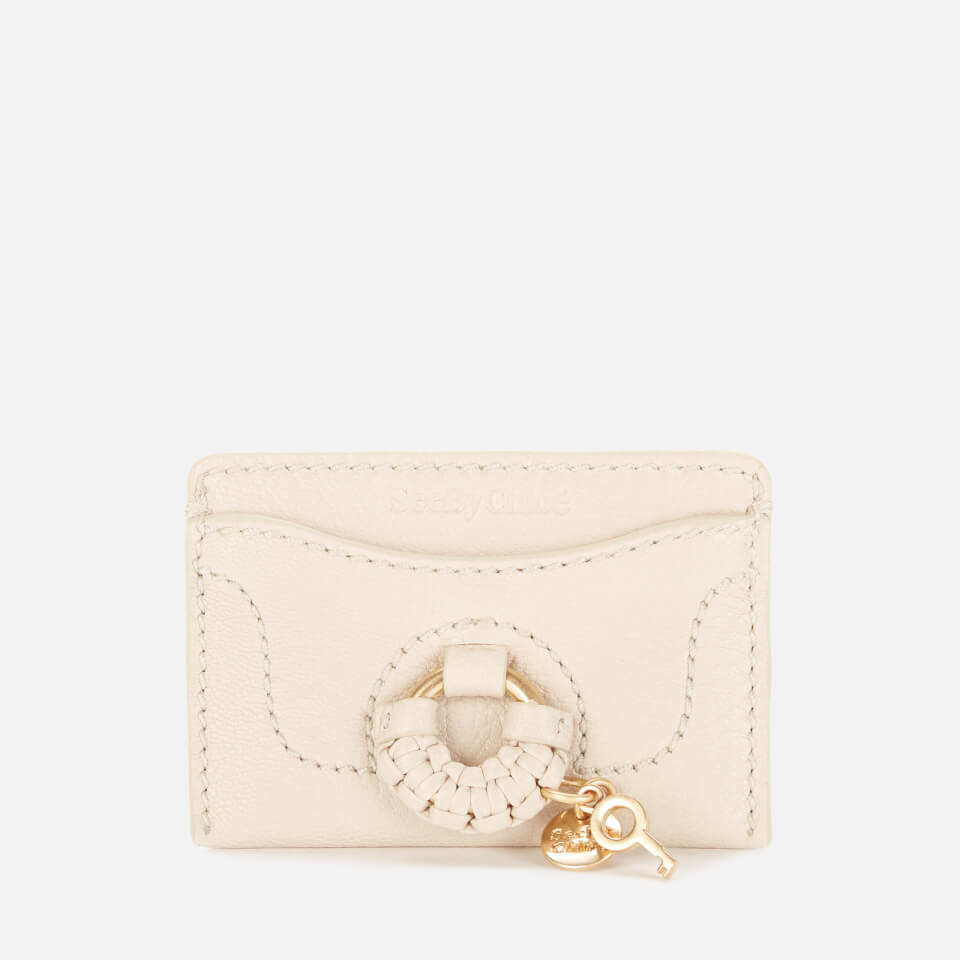 See by Chloé Women's Hana Card Holder - Cement Beige