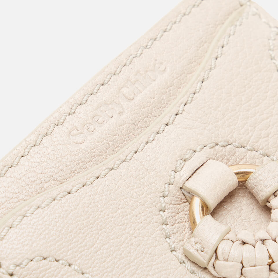 See by Chloé Women's Hana Card Holder - Cement Beige